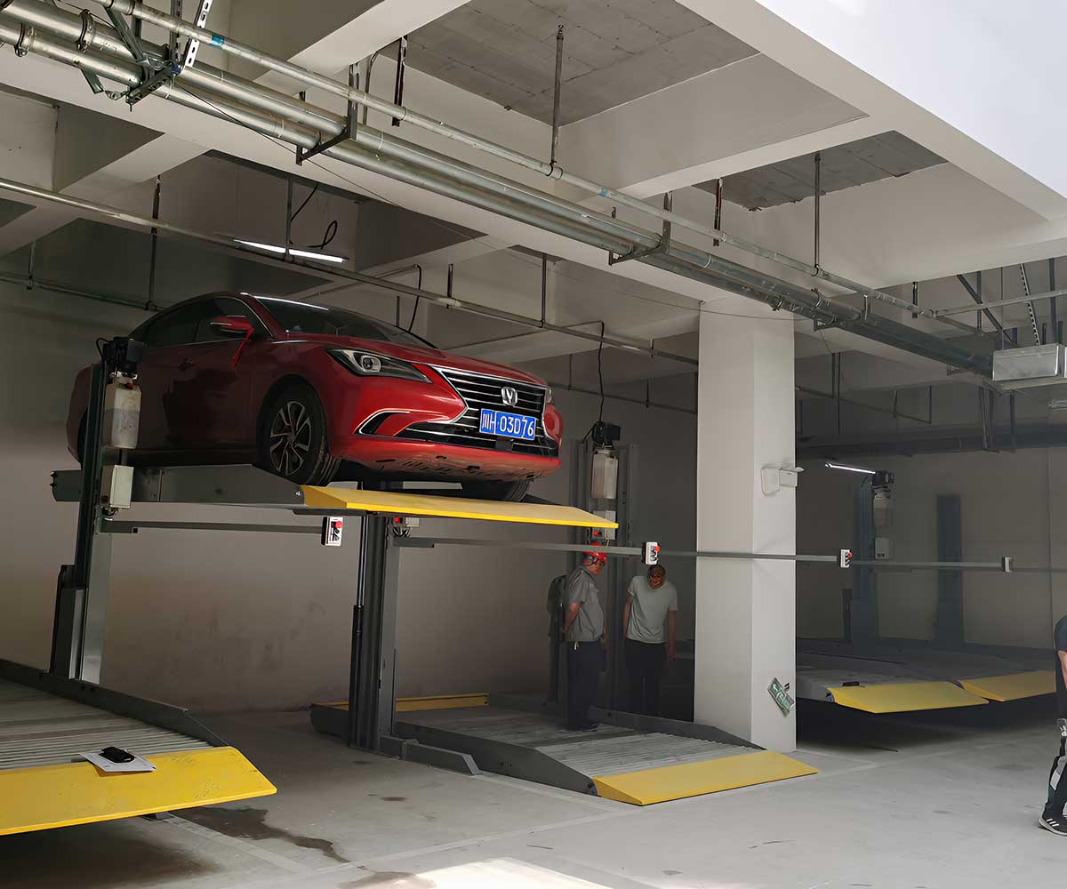 鄂城兩柱式立體停車設(shè)備限高探討